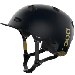 POC Crane MIPS Helmet Fabio Edition - Uranium Black Matt/Gold