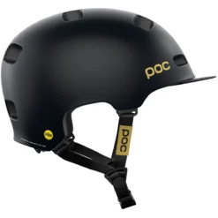 POC Crane MIPS Helmet Fabio Edition - Uranium Black Matt/Gold -Sport Style Shop 10576 8372 3