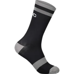 POC LURE MTB SOCK LONG URANIUM BLACK/GRANITE GREY 22