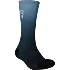 POC ESSENTIAL PRINT SOCK LONG GRADIENT TURMALINE NAVY 23