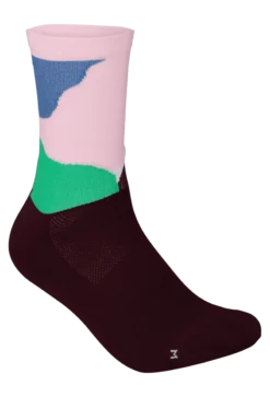 POC Essential Print Sock - Color Splashes Multi Opal/Basalt