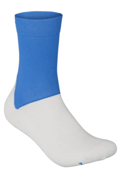 POC Essential Road Sock - Basalt Blue/Hydrogen White