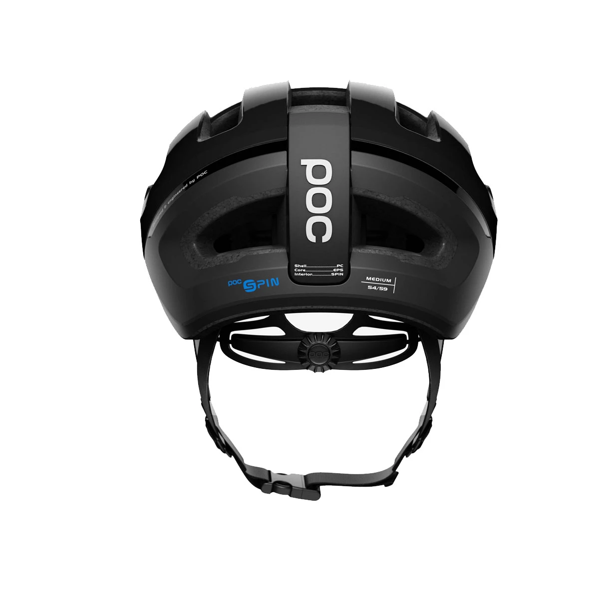 POC Omne Air Resistance SPIN Helmet - Uranium Black 2 POC Omne Air Resistance SPIN Helmet - Uranium Black - Image 2