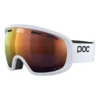 POC Fovea Clarity Goggles White With Clarity Spektris Orange Lens