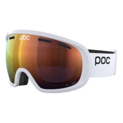 POC Fovea Clarity Goggles White With Clarity Spektris Orange Lens
