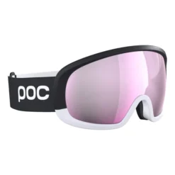 POC Fovea Mid Clarity Comp Goggles Black White With Low Light Lens -Sport Style Shop pc 40409 8478 003