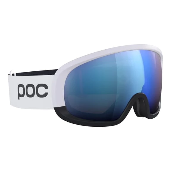 POC Fovea Mid Clarity Comp + Goggles White Black With Spektris Blue Lens 3 POC Fovea Mid Clarity Comp + Goggles White Black With Spektris Blue Lens - Image 3