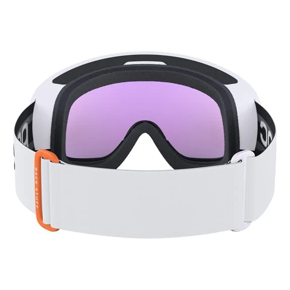 POC Fovea Mid Clarity Comp + Goggles White Black With Spektris Blue Lens 4 POC Fovea Mid Clarity Comp + Goggles White Black With Spektris Blue Lens - Image 4