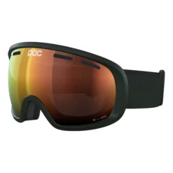 POC Fovea Clarity POW JJ Ski Goggles Green With Clarity Spektris Orange Lens