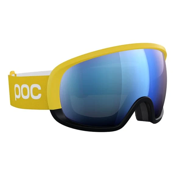 POC Fovea Clarity Comp Goggles Yellow Black With Spektris Blue Lens 3 POC Fovea Clarity Comp Goggles Yellow Black With Spektris Blue Lens - Image 3