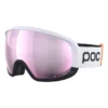 POC Fovea Clarity Comp Goggles White With Clarity Comp Low Light Lens