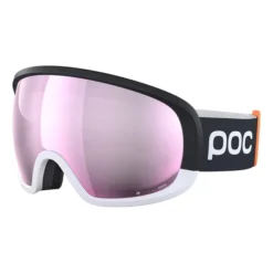 POC Fovea Clarity Comp Goggles Black With Clarity Comp Low Light Lens