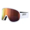 POC Retina Big Clarity Goggles White With Clarity Spektris Orange Lens