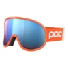 POC Retina Big Clarity Comp Goggles Orange With Clarity Comp Spektris Blue Lens