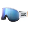 POC Retina Big Clarity Comp + Goggles White Black With Spektris Blue Lens