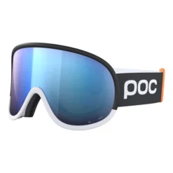 POC Retina Big Clarity Comp + Goggles Black White With Spektris Blue Lens