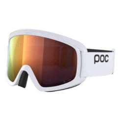 POC Opsin Clarity Goggles White With Clarity Spektris Orange Lens