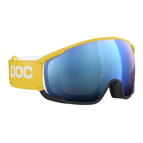 POC Zonula Clarity Comp Goggles Yellow Black With Spektris Blue Lens 3 POC Zonula Clarity Comp Goggles Yellow Black With Spektris Blue Lens - Image 3