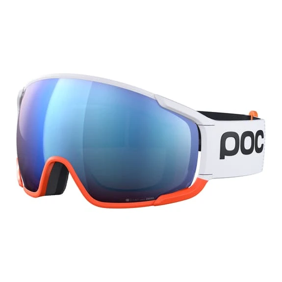 POC Zonula Clarity Comp Goggles White Orange With Spektris Blue Lens 1 POC Zonula Clarity Comp Goggles White Orange With Spektris Blue Lens