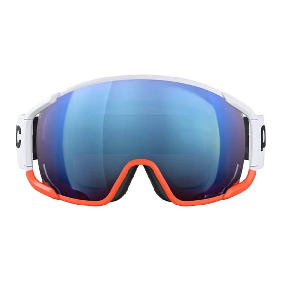 POC Zonula Clarity Comp Goggles White Orange With Spektris Blue Lens 2 POC Zonula Clarity Comp Goggles White Orange With Spektris Blue Lens - Image 2