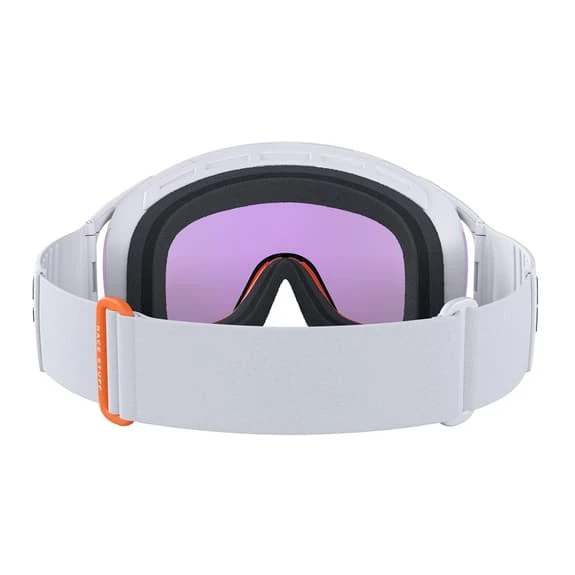 POC Zonula Clarity Comp Goggles White Orange With Spektris Blue Lens 4 POC Zonula Clarity Comp Goggles White Orange With Spektris Blue Lens - Image 4