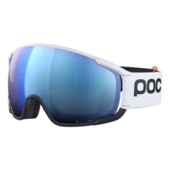 POC Zonula Clarity Comp + Goggles White Black With Spektris Blue Lens