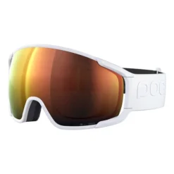 POC Zonula Clarity Ski Goggles White With Clarity Spektris Orange Lens