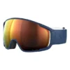 POC Zonula Clarity Ski Goggles Blue With Clarity Spektris Orange Lens