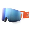 POC Nexal Clarity Comp Goggles Orange White With Clarity Comp Spektris Blue Lens