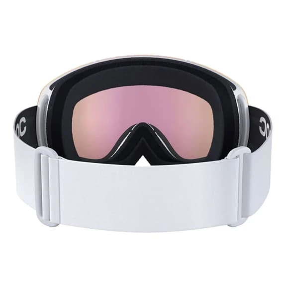 POC Lobes Clarity Ski Goggles White With Orange Spektris Lens 4 POC Lobes Clarity Ski Goggles White With Orange Spektris Lens - Image 4