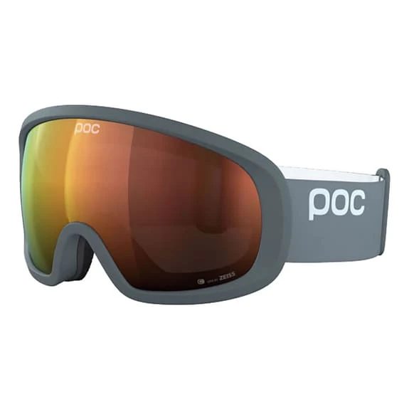 POC Fovea Mid Clarity Ski Goggles Dark Grey With Orange Clarity Spektris Lens 1 POC Fovea Mid Clarity Ski Goggles Dark Grey With Orange Clarity Spektris Lens
