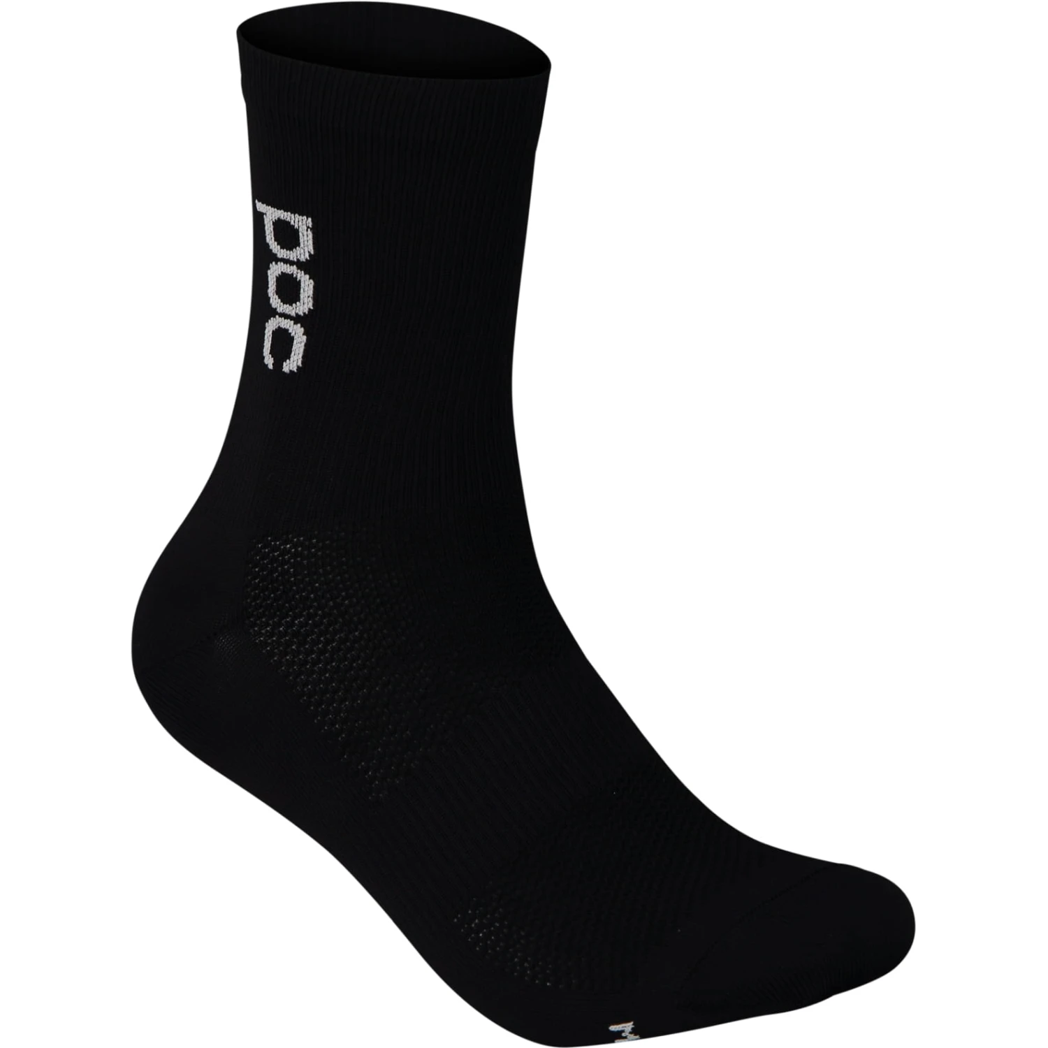 POC Soleus Lite Sock Mid - Uranium Black 1 POC Soleus Lite Sock Mid - Uranium Black